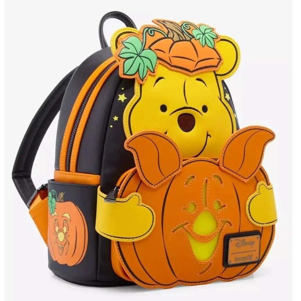 Loungefly Winnie the Pooh Glow-in-the-Dark Backpack NEW W Tags